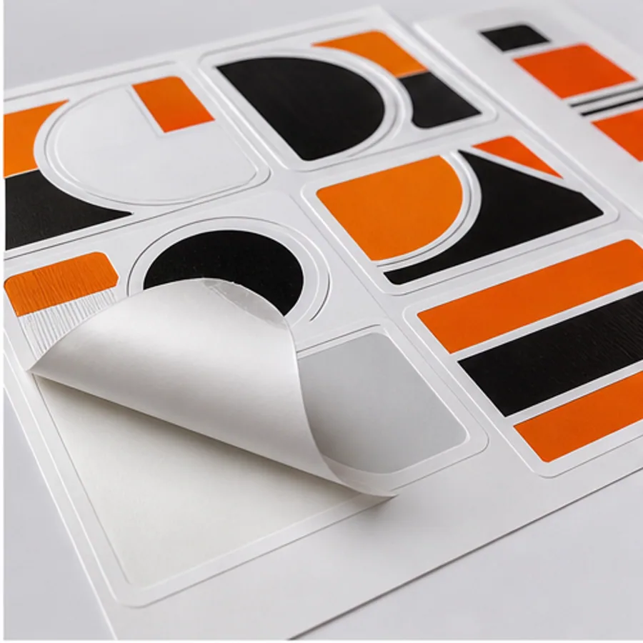 Sticker baskı örneği